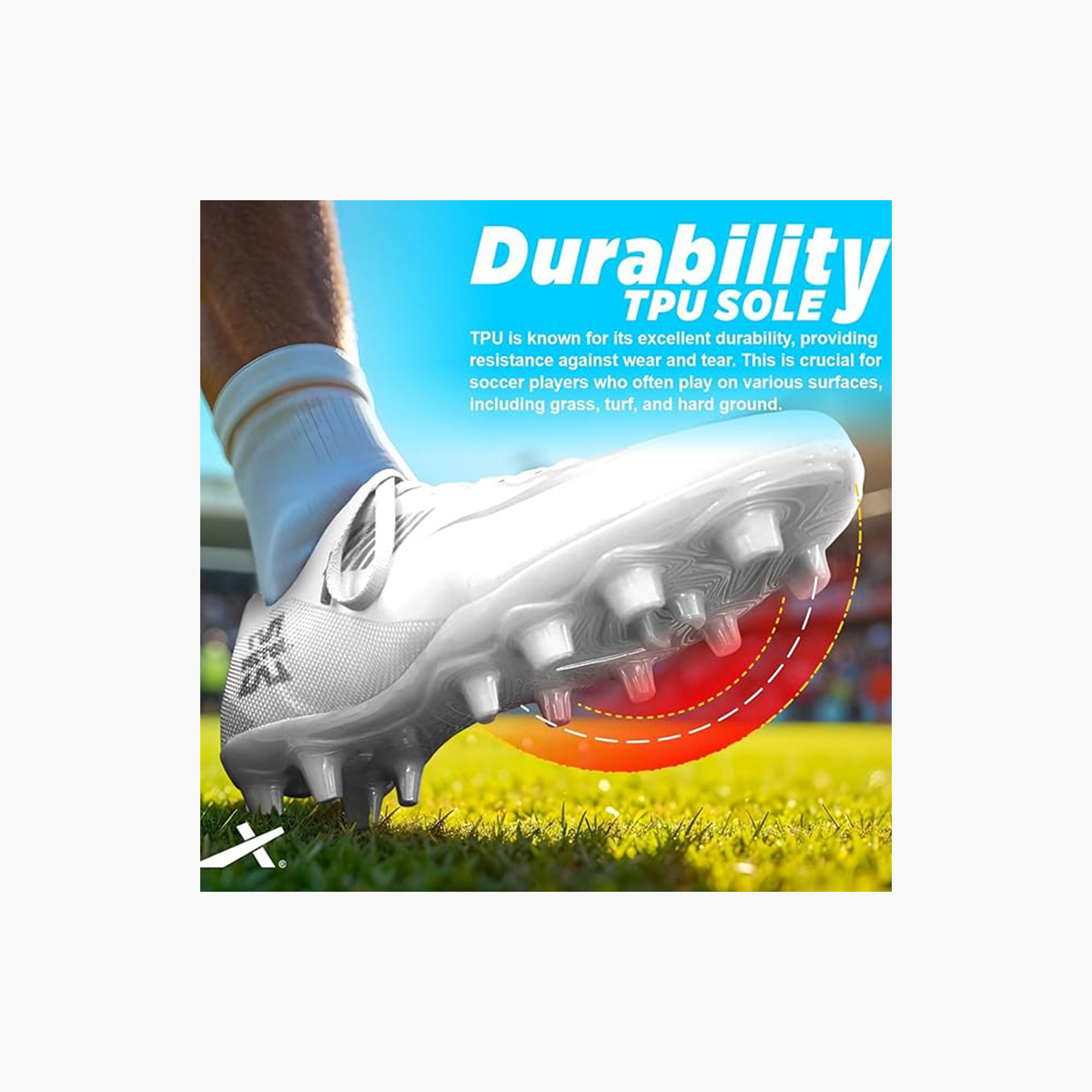 Vector X Fortune Lace-Up Firm Ground Football Boots | SH-FORTUNE-sports-gear-football-shoes-firmground-image-6