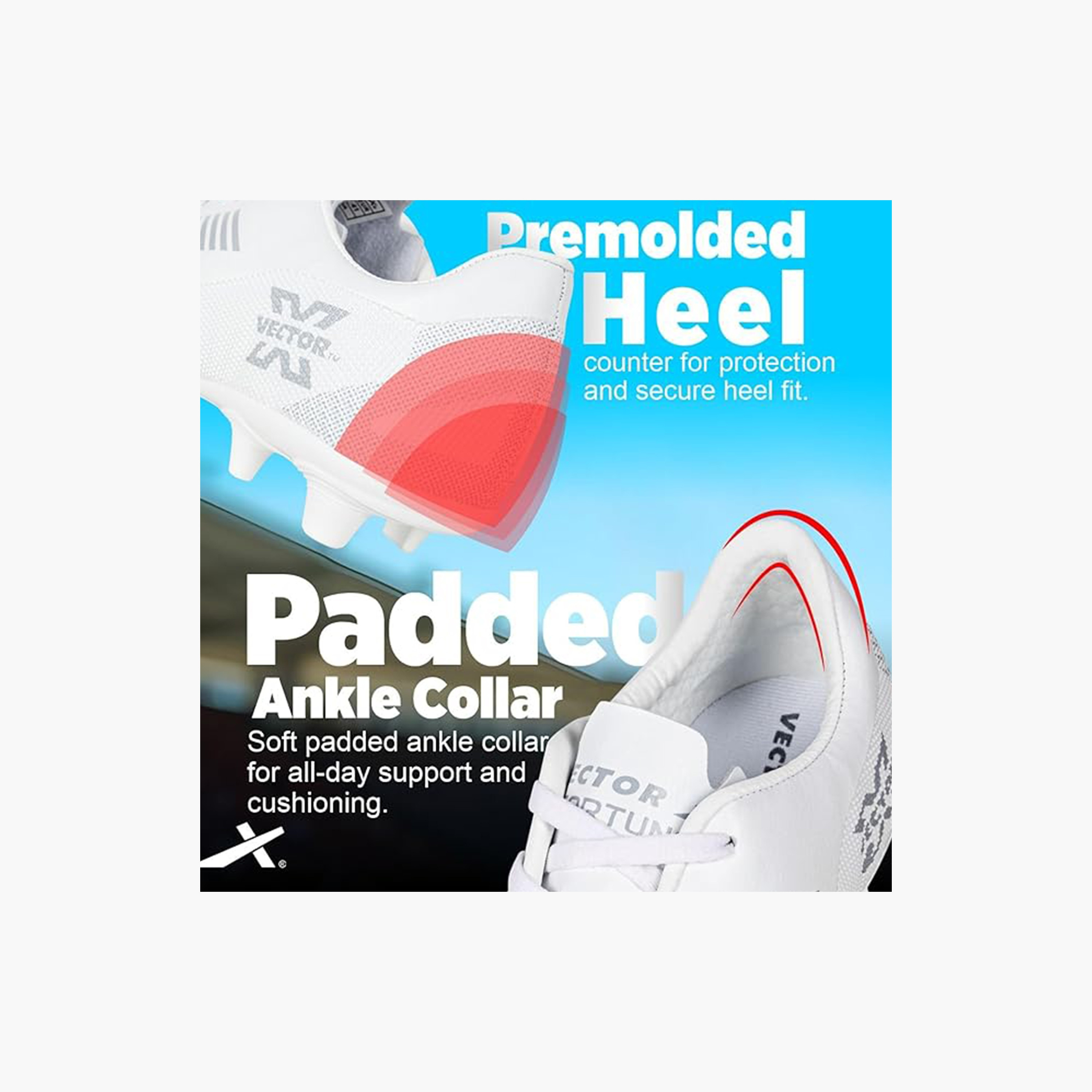 فيكتور إكس - حذاء كرة قدم فورتشن مع أربطة للأرضية الصلبة | SH-FORTUNE-sports-gear-football-shoes-firmground-image-7