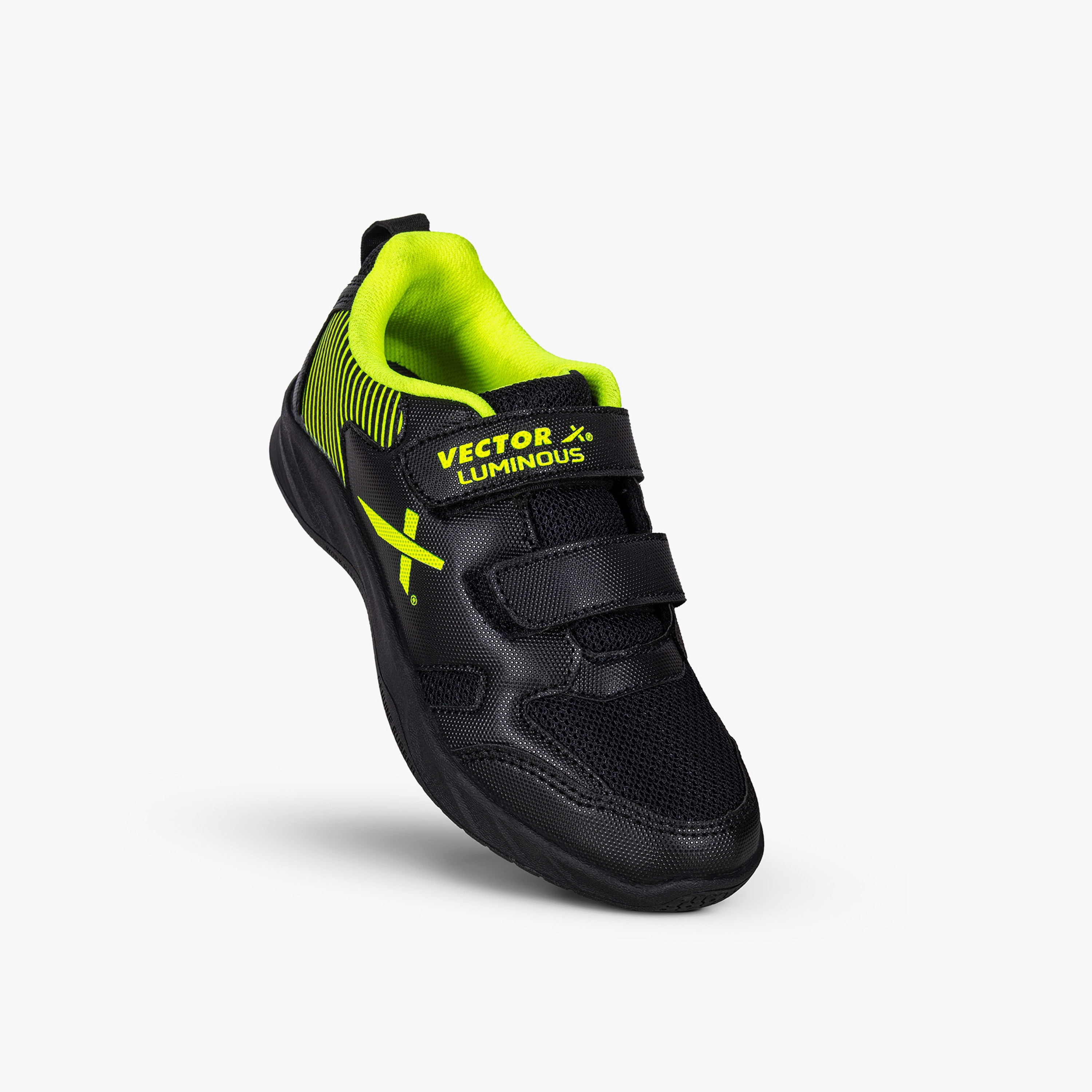 فيكتور اكس - حذاء تنس الريشة  للأطفال مزود بخطاف وحلقة مضيئة | SH-LUMINOUS-KIDS-girls-shoes-sports-image-1