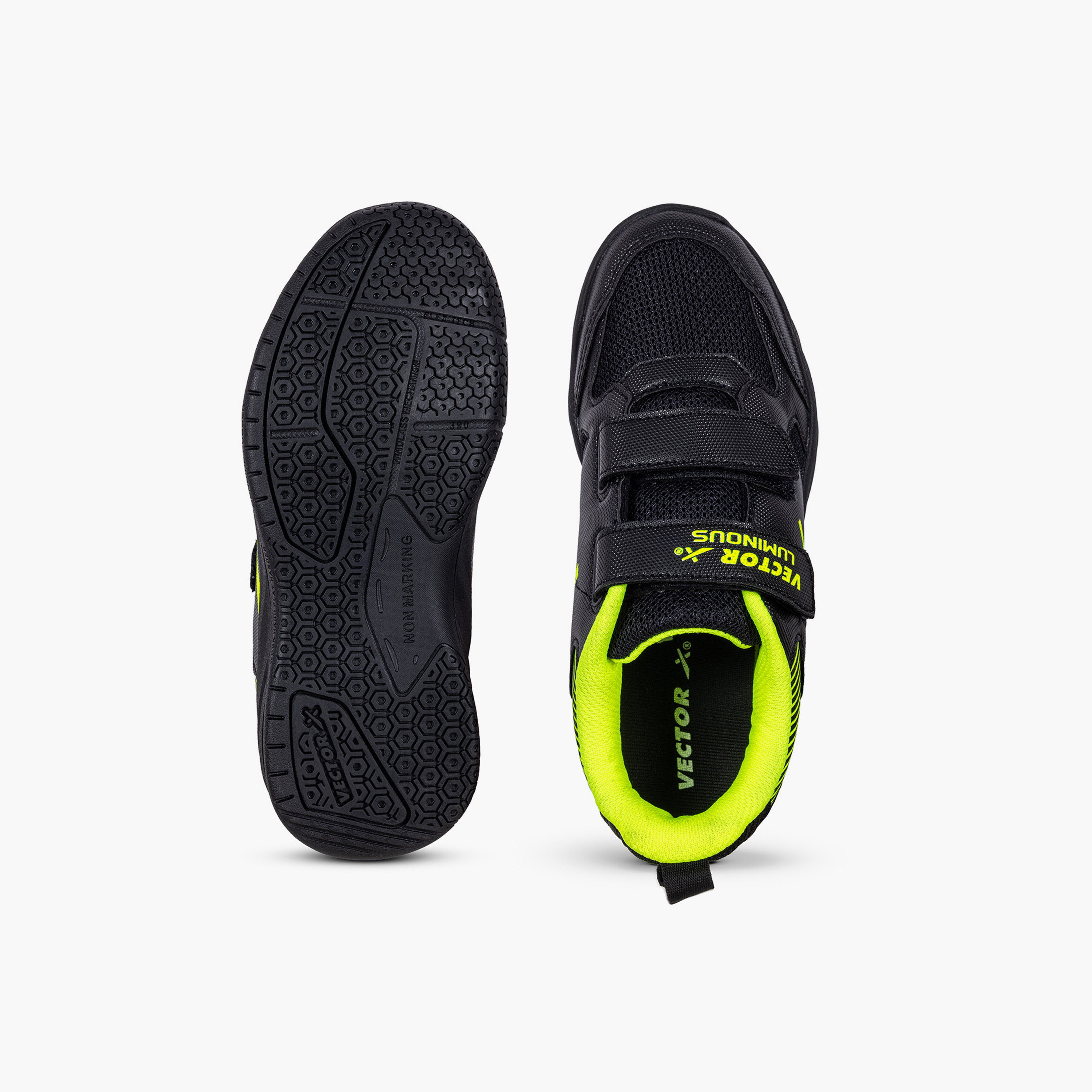 فيكتور اكس - حذاء تنس الريشة  للأطفال مزود بخطاف وحلقة مضيئة | SH-LUMINOUS-KIDS-girls-shoes-sports-image-5