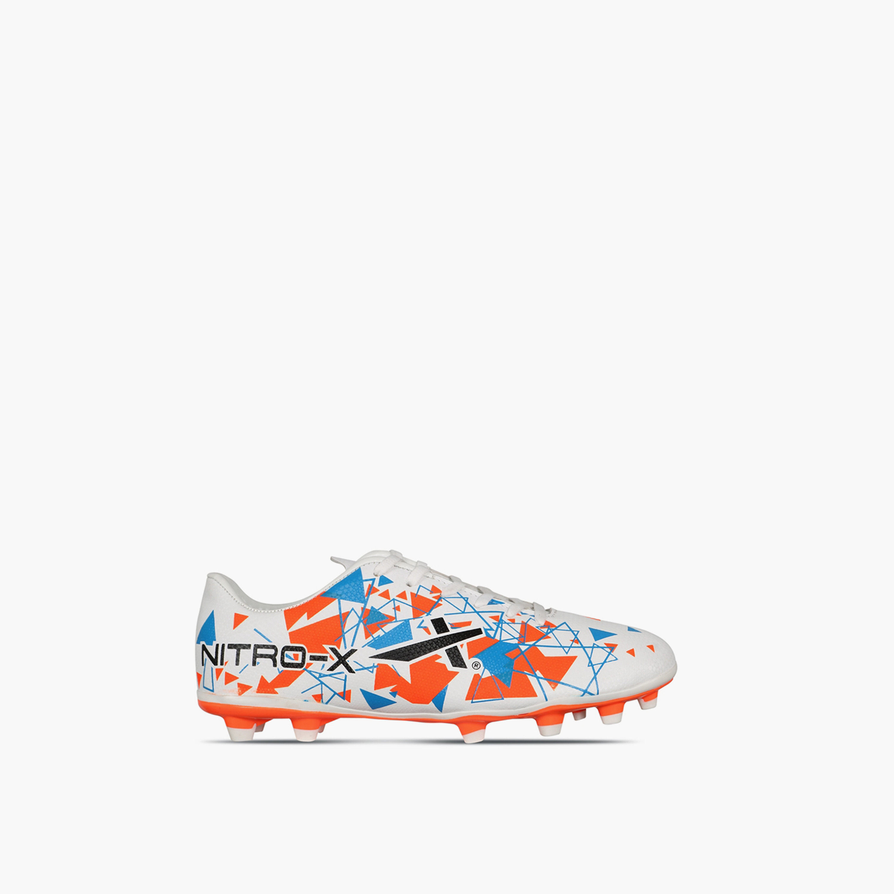 Vector X Kids' Nitro X Lace-Up Firm Ground Football Boots | SH-NITRO-X-KIDS-sports-gear-football-shoes-firmground-image-2