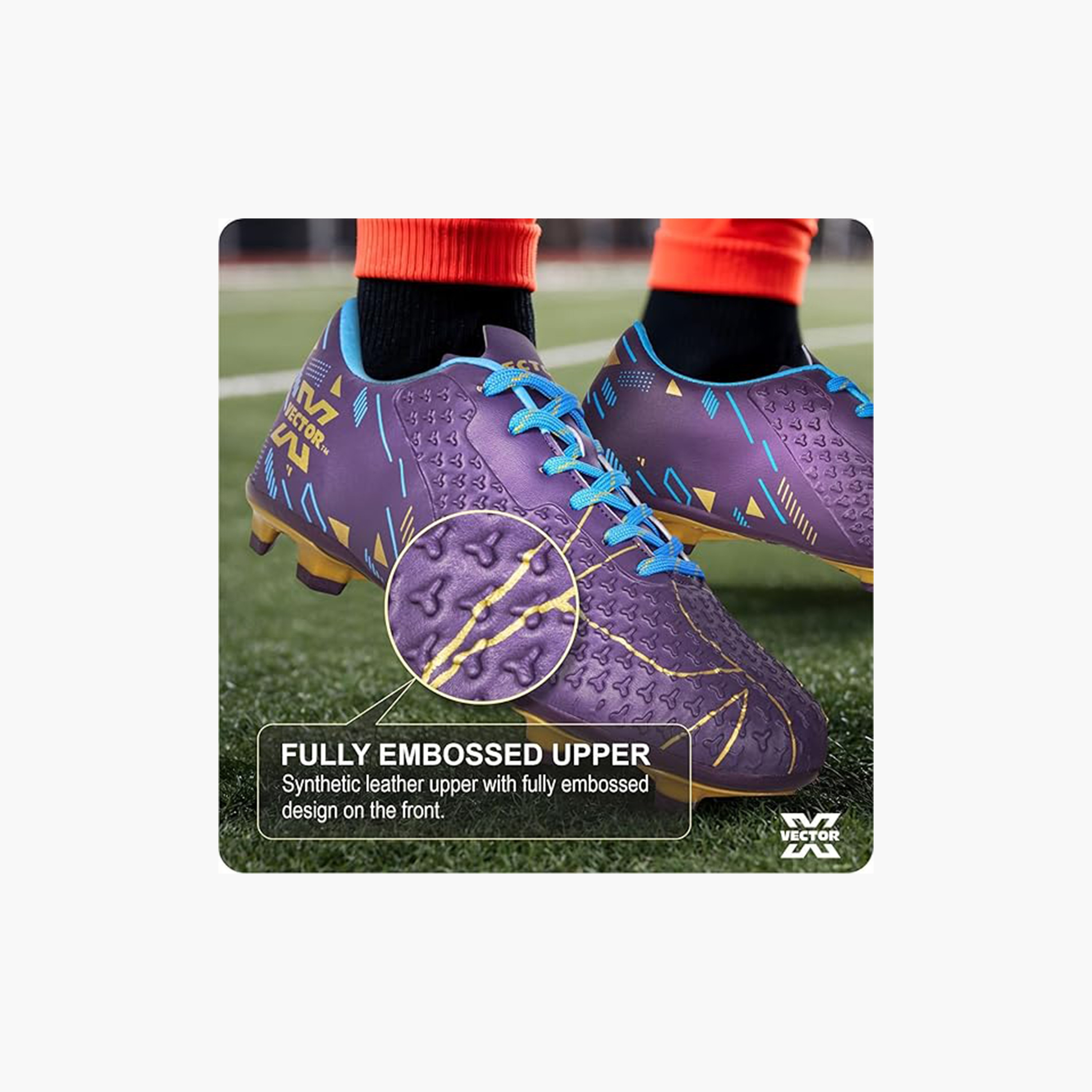 فيكتور اكس- حذاء كرة قدم ثريلر برباط للأرضيات الصلبة للرجال | SH-THRILLER-sports-gear-football-shoes-firmground-image-4