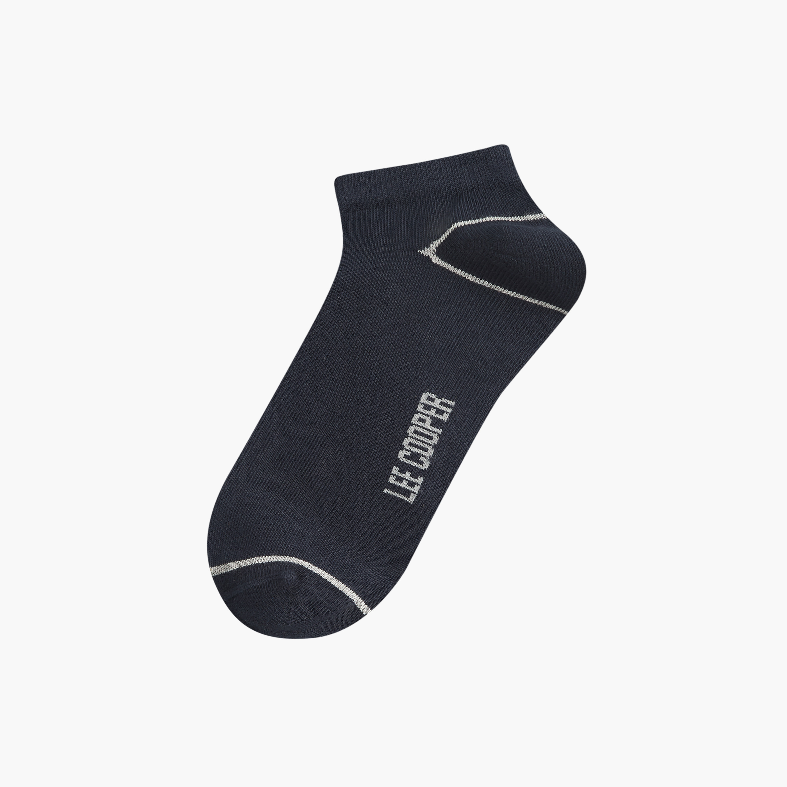Lee Cooper Logo Detail Ankle Length Socks - Set of 5-women-socksandstockings-image-2