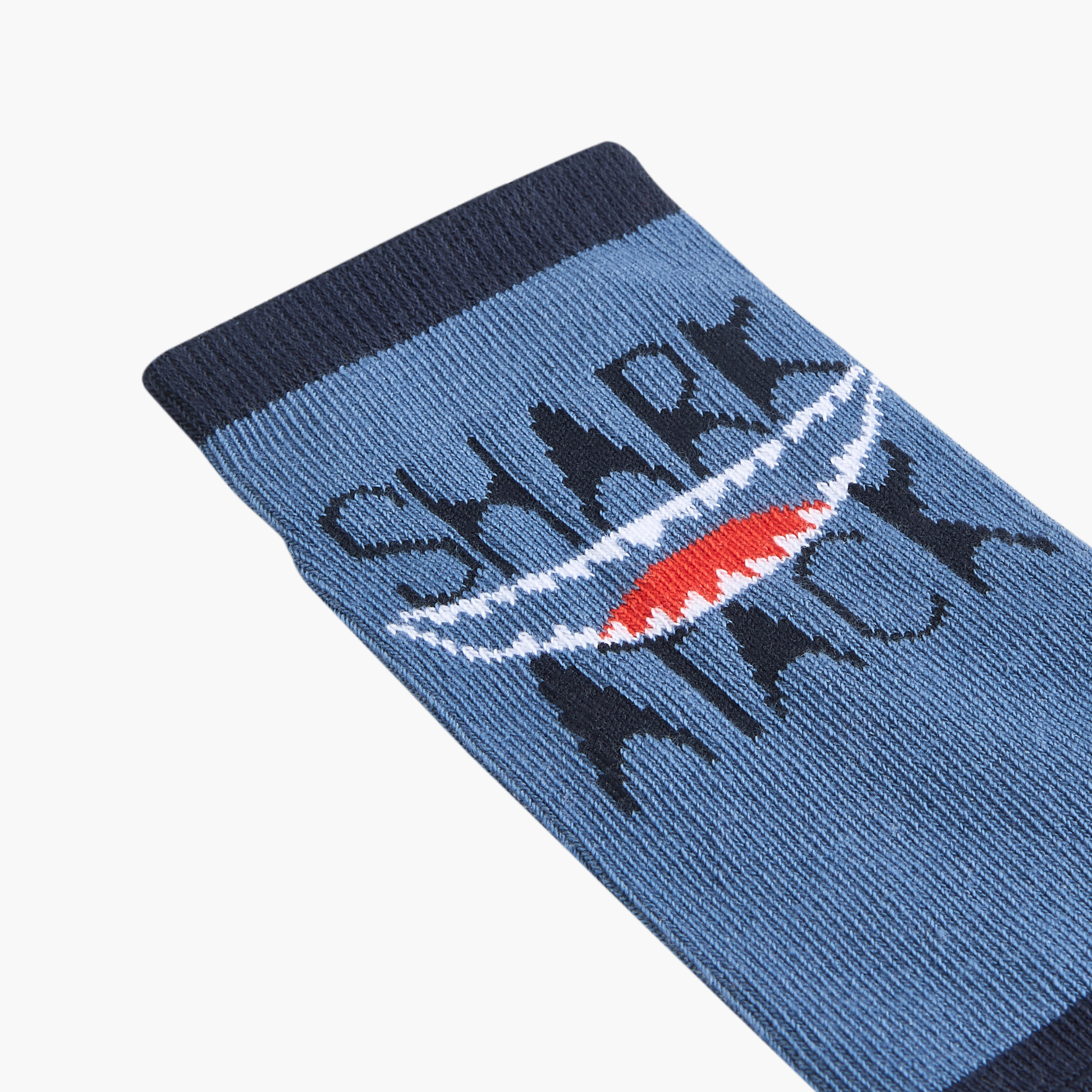 Juniors Printed Non-Terry Ankle Length Socks - Set of 5-girls-accessories-socks-image-4