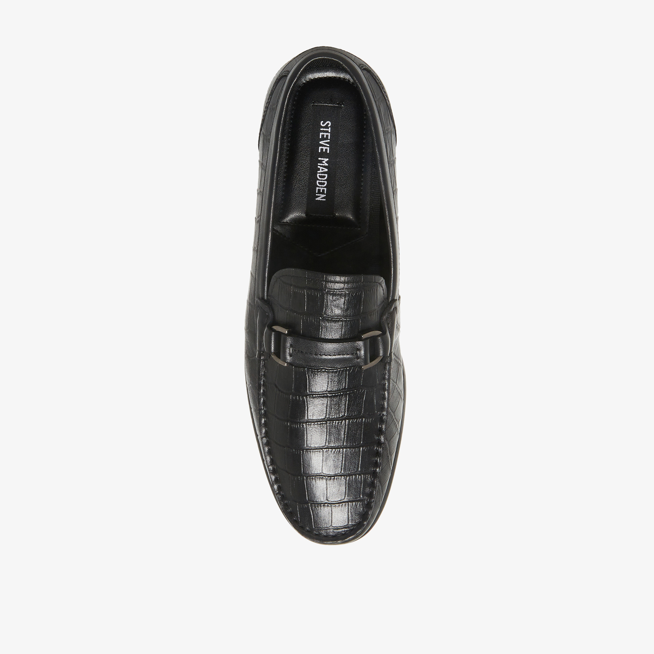 Steve madden hot sale leather slip ons