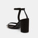 Studded Ankle Strap Sandals with Block Heels-Women%27s Heel Sandals-thumbnail-3