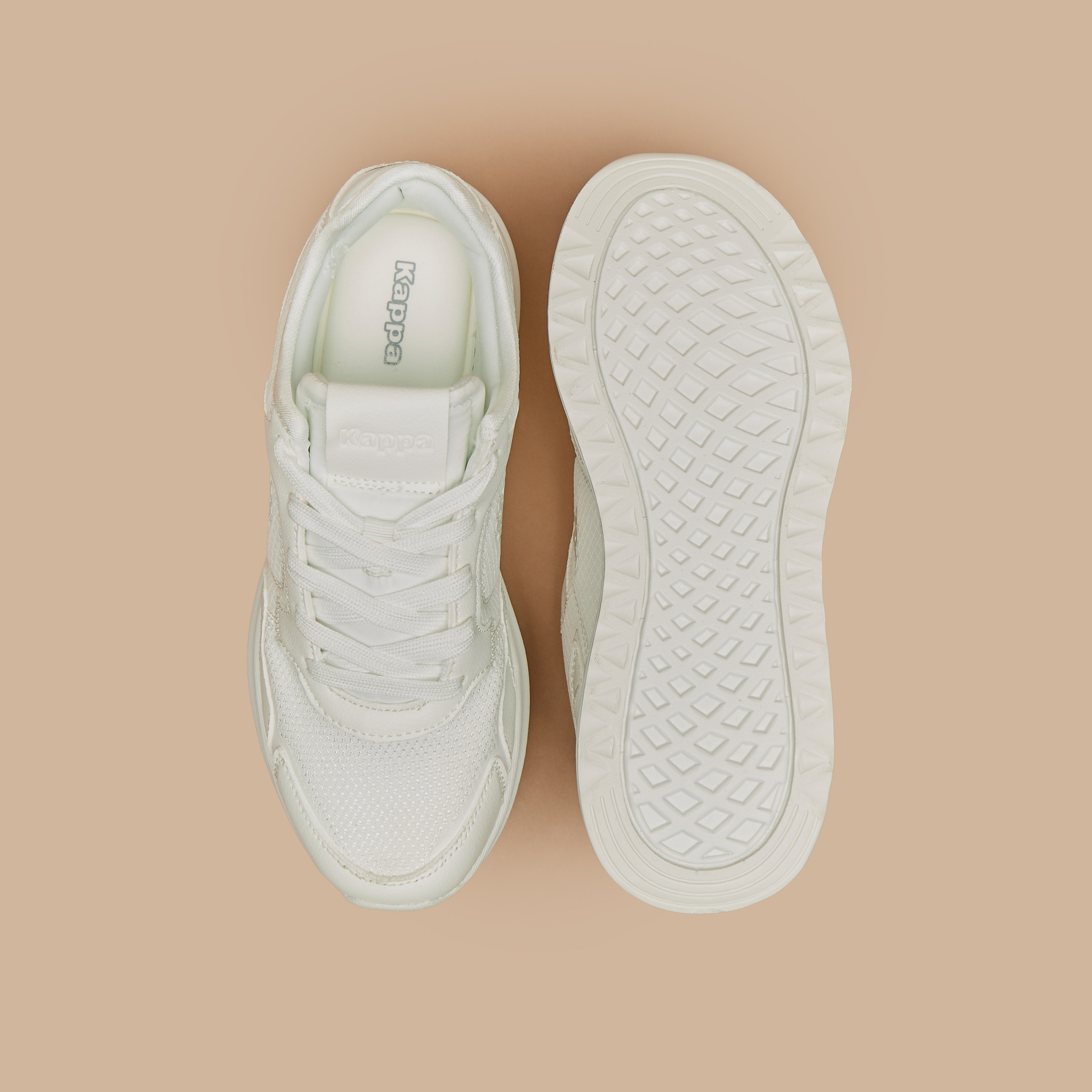 Kappa Women's Panelled Lace-Up Sports Shoes-sports-women-shoes-image-4