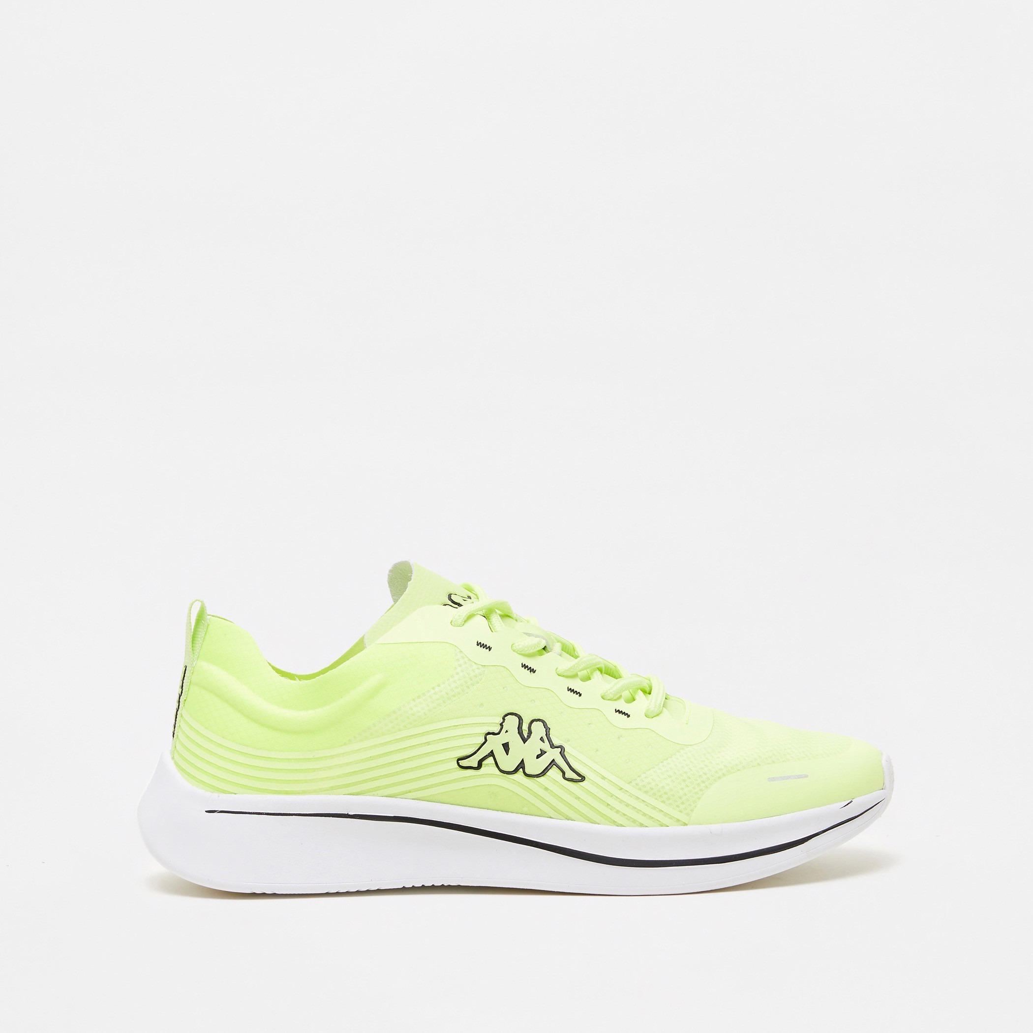 حذاء سنيكرز بارز الملمس برباط إغلاق وتفاصيل مغرزة-sports-men-shoes-image-1