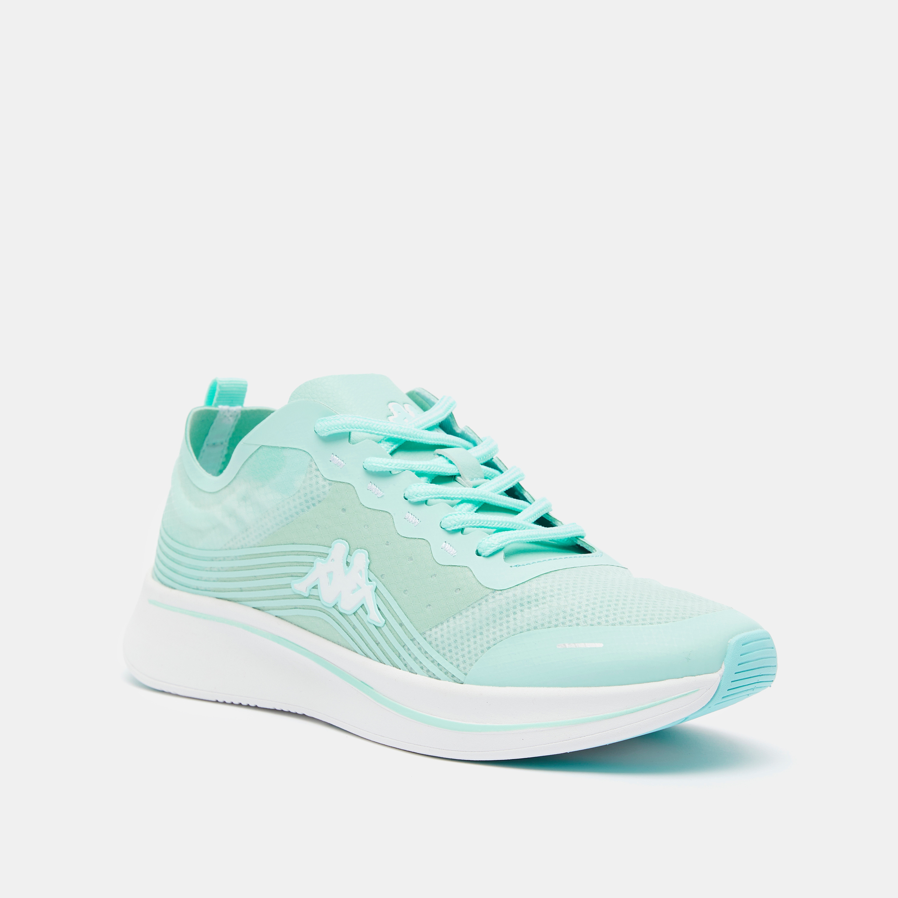 Kappa Women's Logo Detailed Lace-Up Running Shoes-sports-women-shoes-image-2