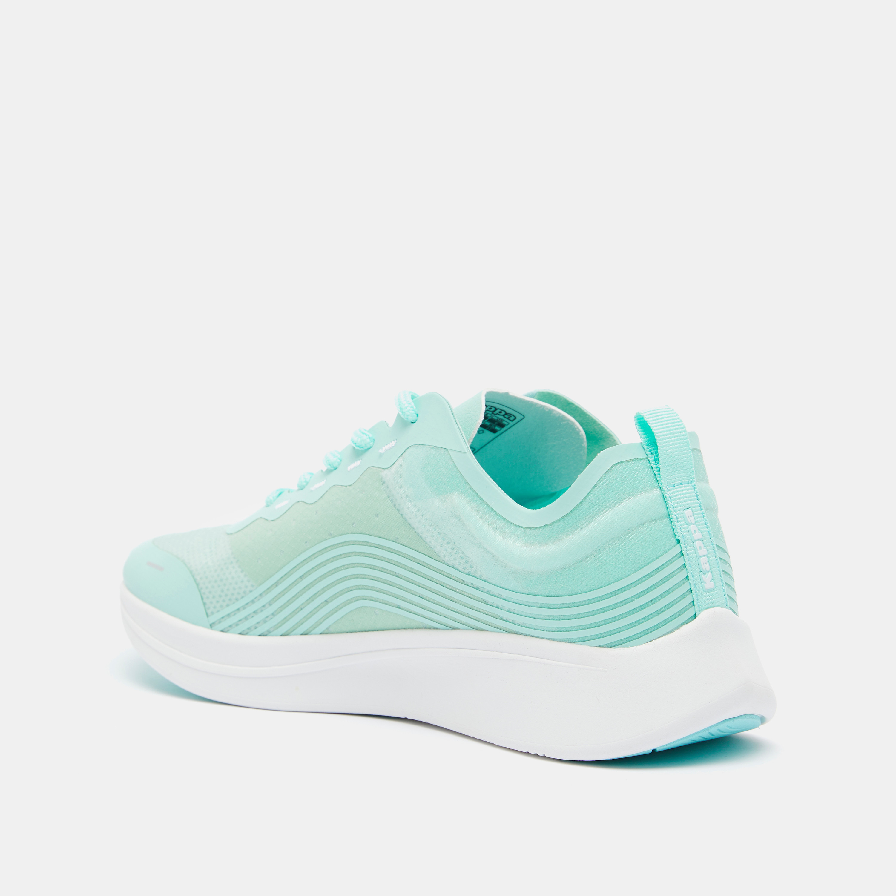 Kappa Women's Logo Detailed Lace-Up Running Shoes-sports-women-shoes-image-3