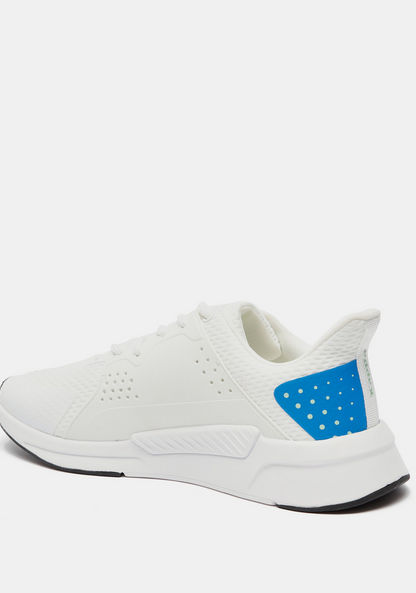 Kappa Men's Logo Detail Running Shoes with Lace-Up Closure