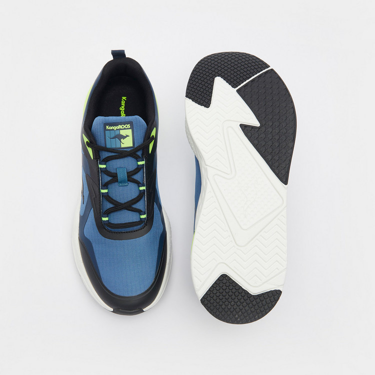 KangaROOS Men's Logo Detailed Trainers with Lace-Up Closure