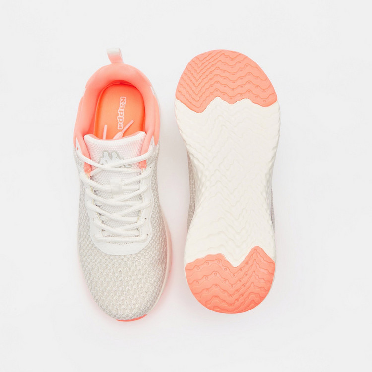 Kappa Women's Logo Detailed Running Shoes with Lace-Up Closure