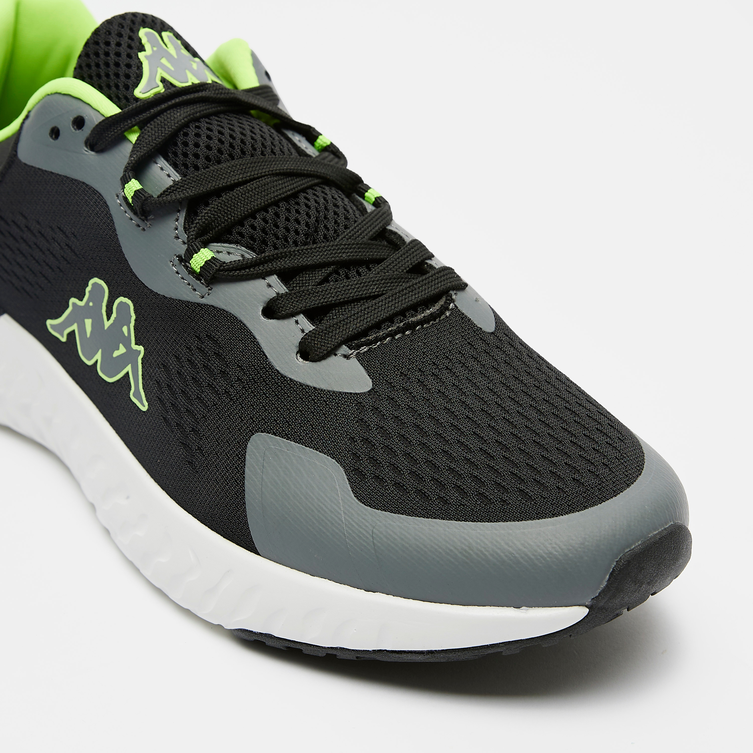 Kappa Men's Textured Lace-Up Trainers-sports-men-shoes-image-4