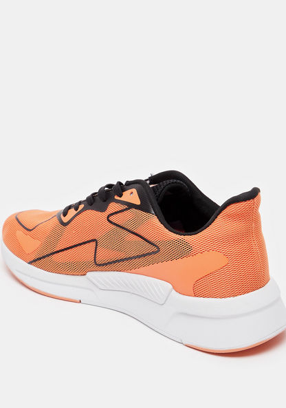 Kappa Men's Textured Lace-Up Trainer Shoes