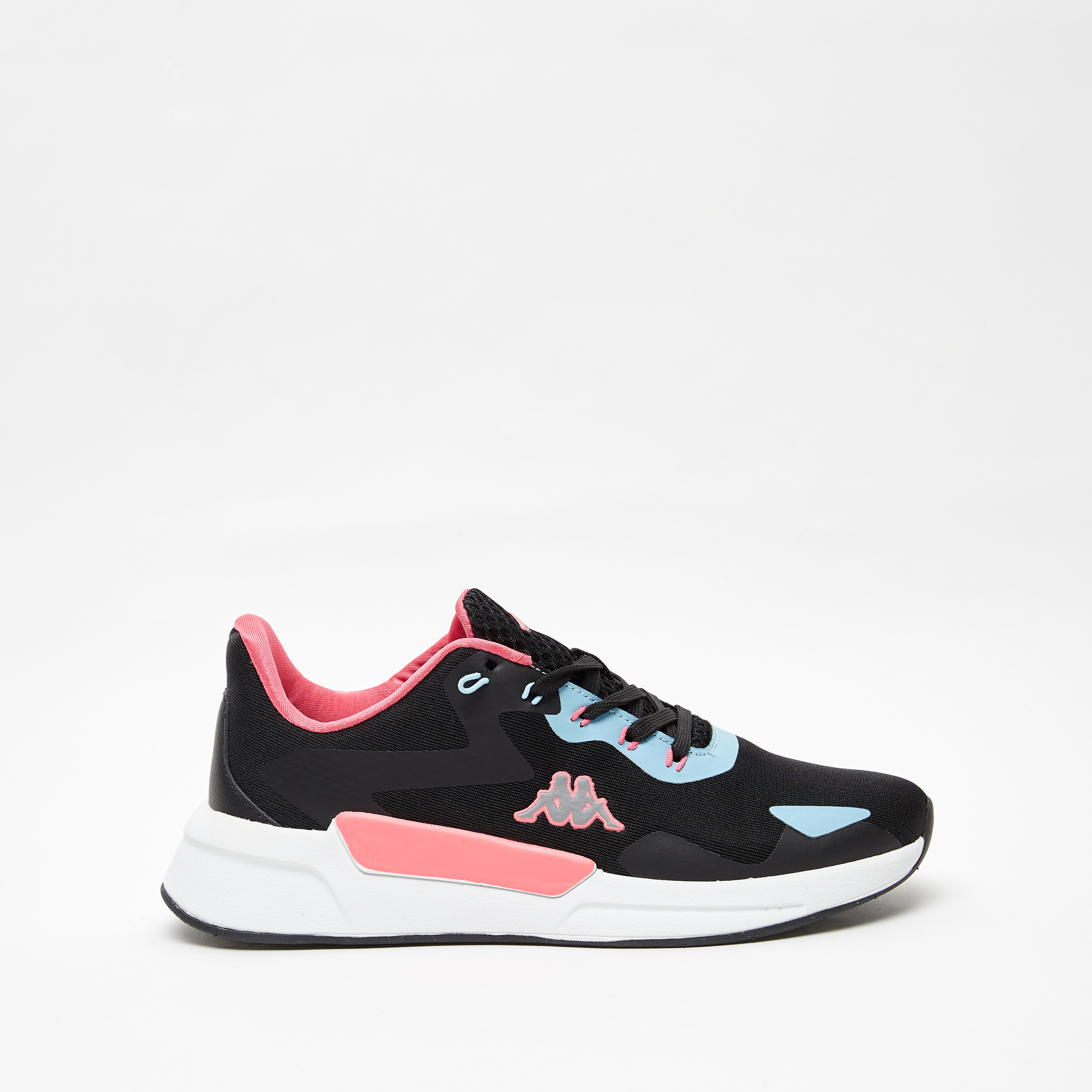 Kappa Women's Logo Print Lace-Up Walking Shoes-sports-women-shoes-image-1