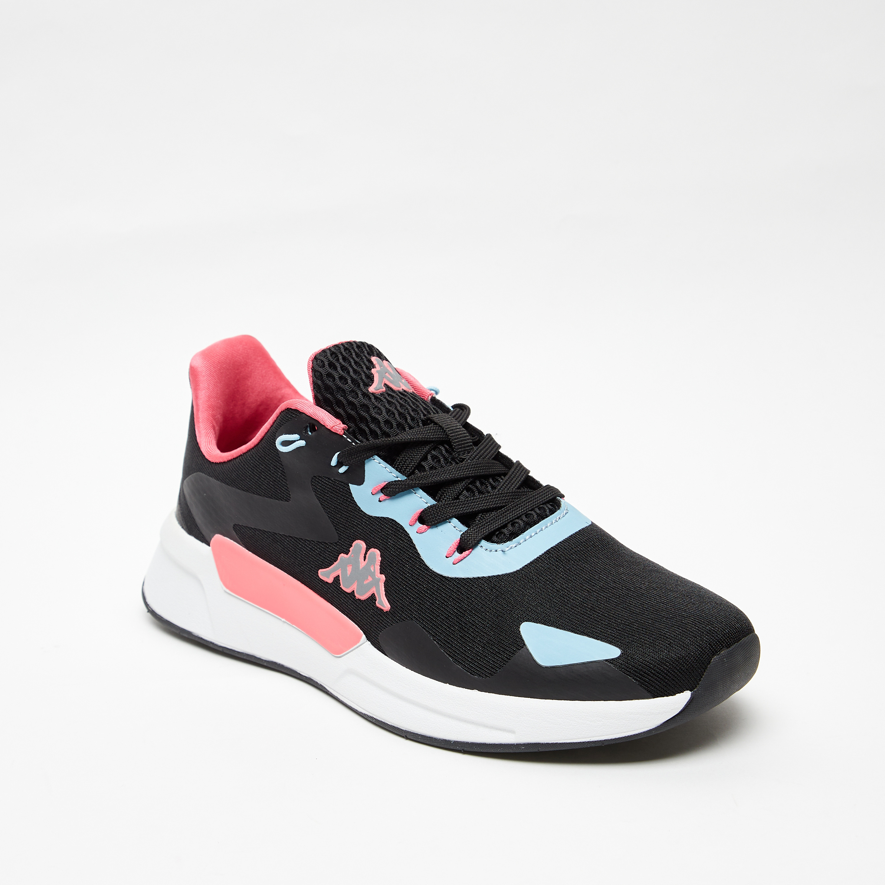 Kappa Women's Logo Print Lace-Up Walking Shoes-sports-women-shoes-image-2