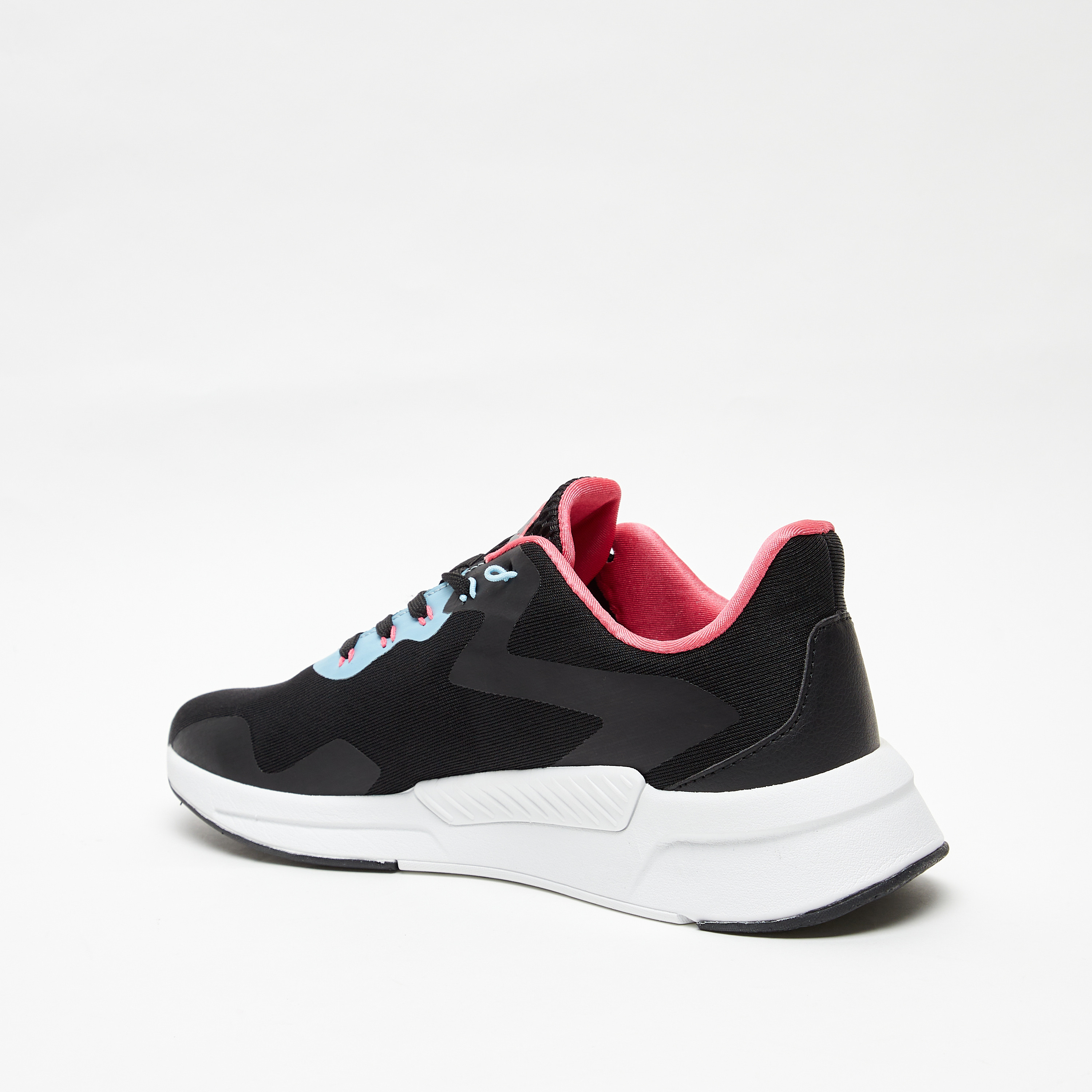 Kappa Women's Logo Print Lace-Up Walking Shoes-sports-women-shoes-image-3