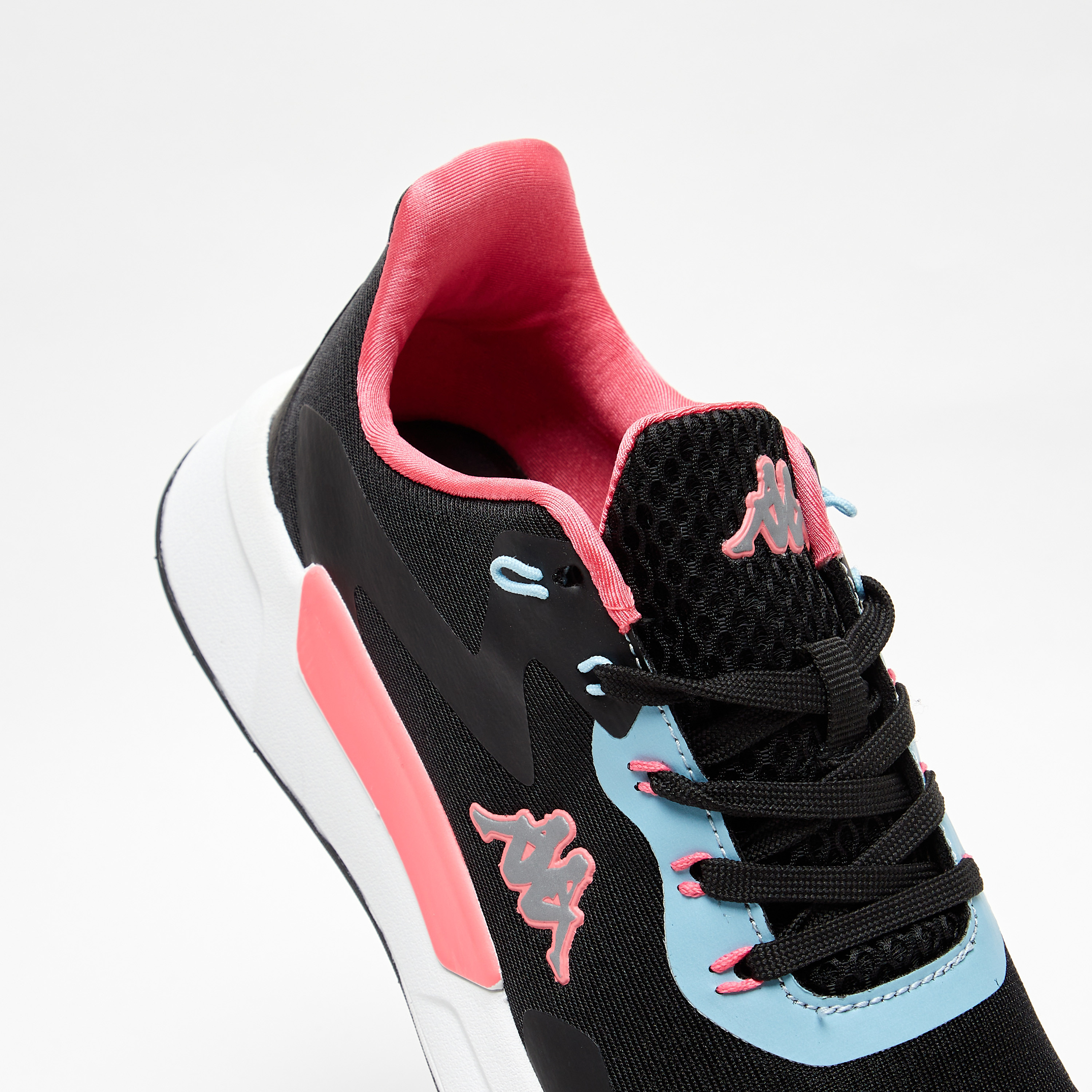 Kappa Women's Logo Print Lace-Up Walking Shoes-sports-women-shoes-image-4