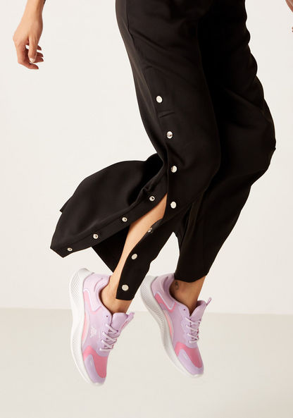 Kappa Women's Colourblock Lace-Up Sneakers-Women%27s Sports Shoes-image-0