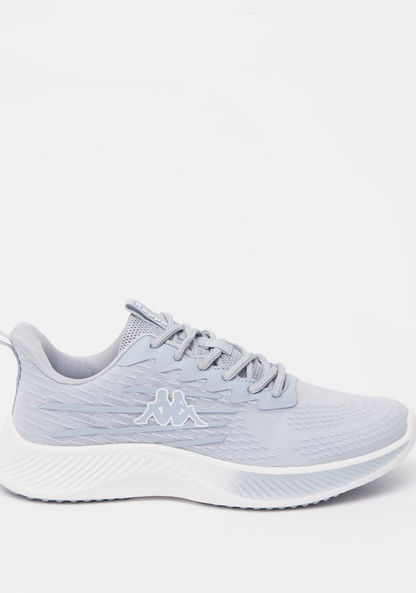 Kappa Women's Textured Running Shoes with Lace-Up Closure