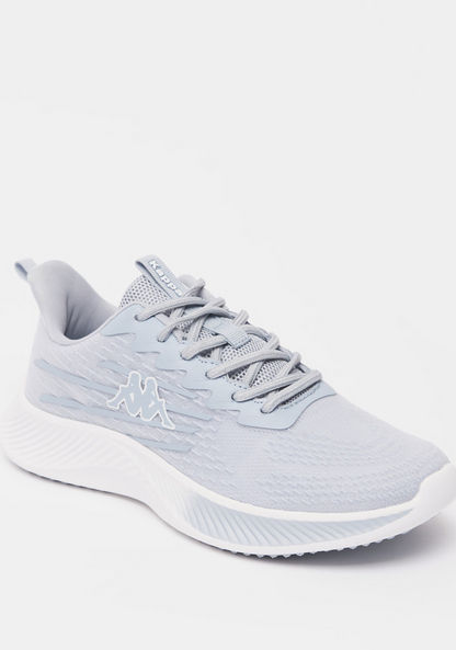 Kappa Women's Textured Running Shoes with Lace-Up Closure