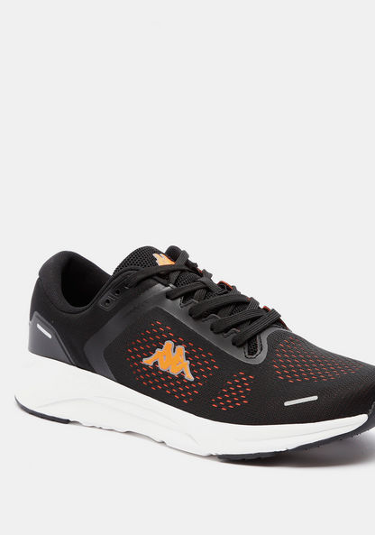 Kappa Men's Logo Detailed Trainers with Lace-Up Closure-Men%27s Sports Shoes-image-1