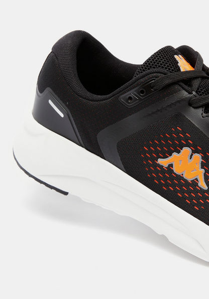 Kappa Men's Logo Detailed Trainers with Lace-Up Closure-Men%27s Sports Shoes-image-2
