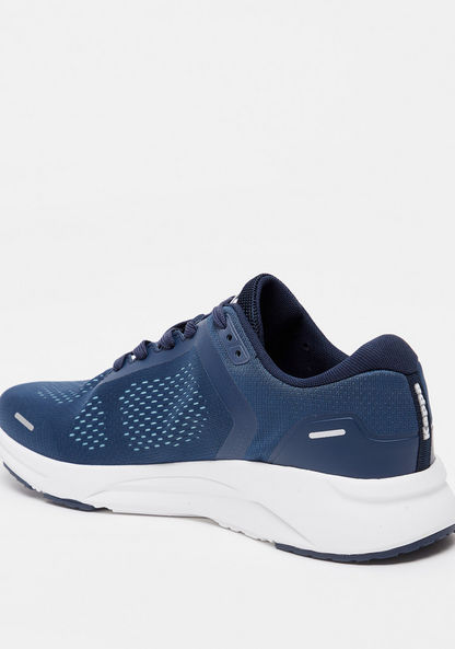 Kappa Men's Textured Lace-Up Running Shoes