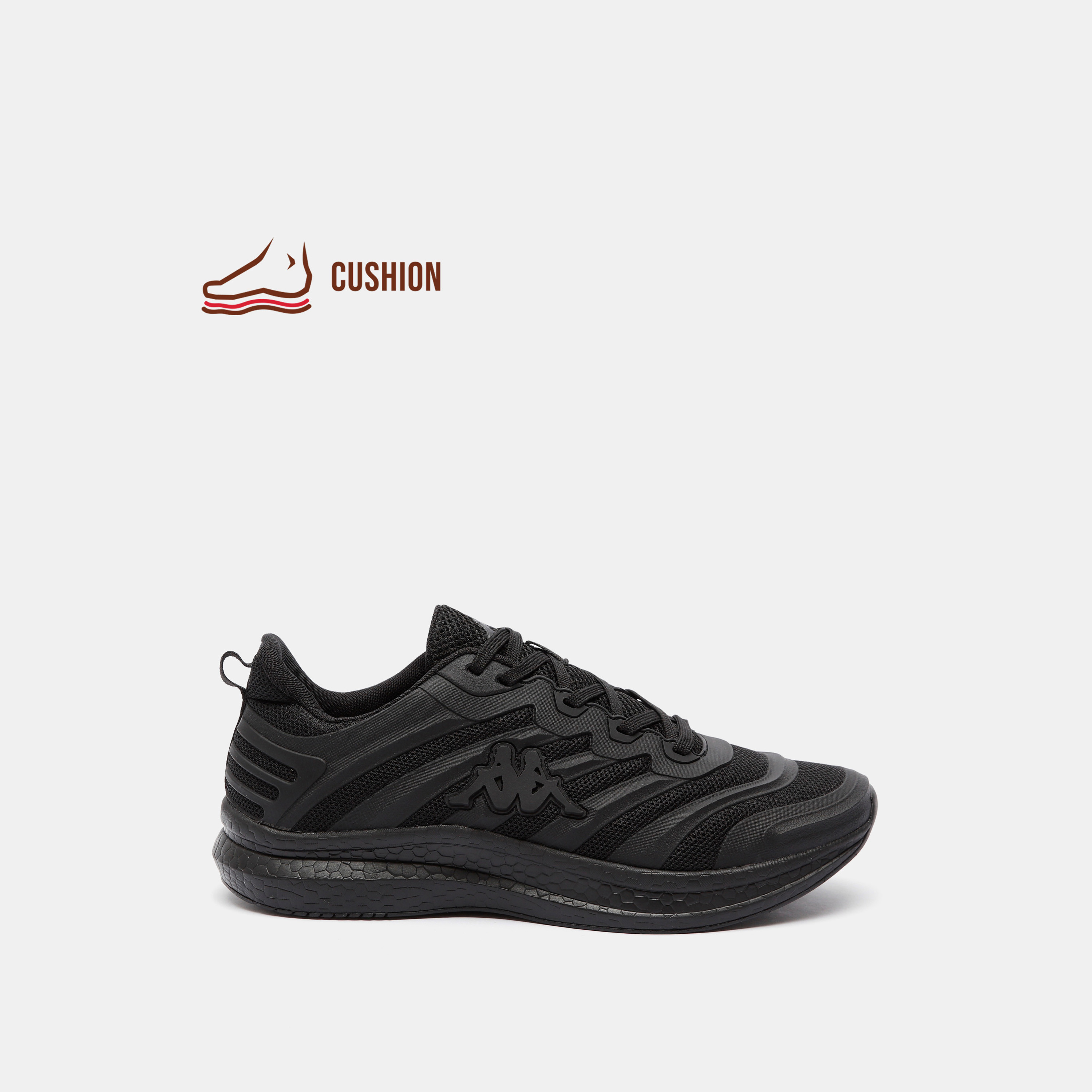 حذاء جري بارز الملمس برباط إغلاق للرجال من كابا-sports-men-shoes-image-1