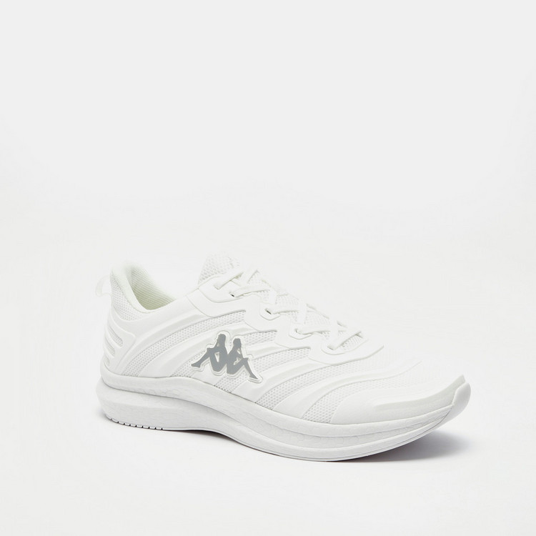 Kappa Men's Textured Sneakers Shoes with Lace-Up Closure