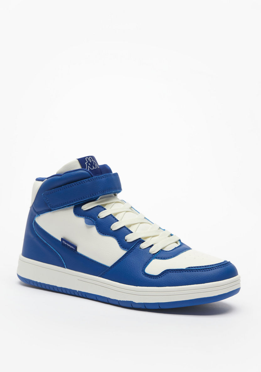 Kappa Men's Panelled High Top Lace-Up Sneakers-Men%27s Sneakers-image-0
