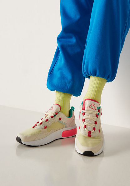 Kappa Women's Colourblock Lace-Up Sneakers-Women%27s Sneakers-image-0