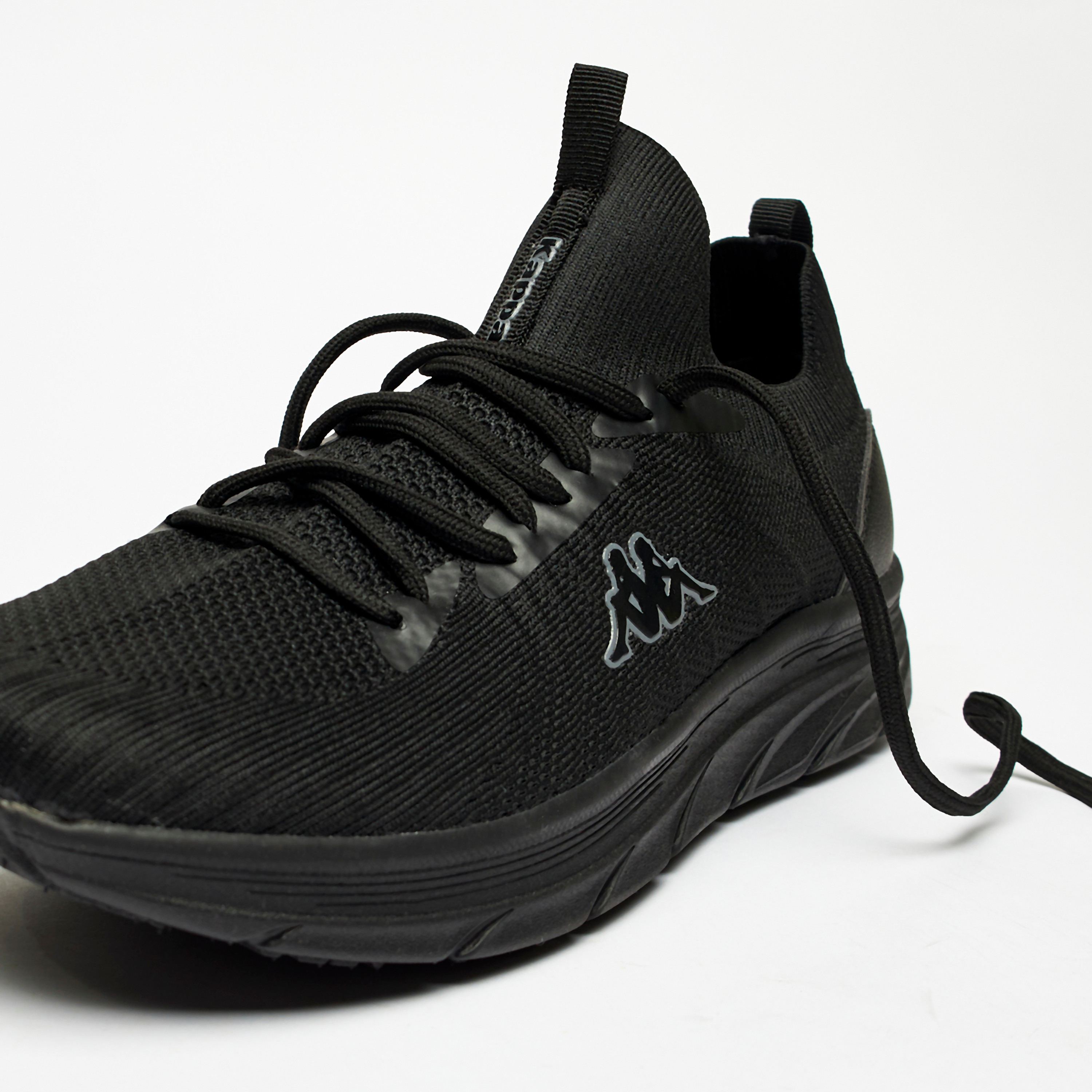 Kappa Men's Textured Lace-Up Sports Shoes with Cushioning-sports-men-shoes-image-6