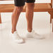 Kappa Men's Textured Lace-Up Sneakers-Men%27s Sports Shoes-thumbnailMobile-1
