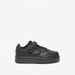 Kappa Boys' Textured Sneakers with Hook and Loop Closure-Boy%27s School Shoes-thumbnail-0
