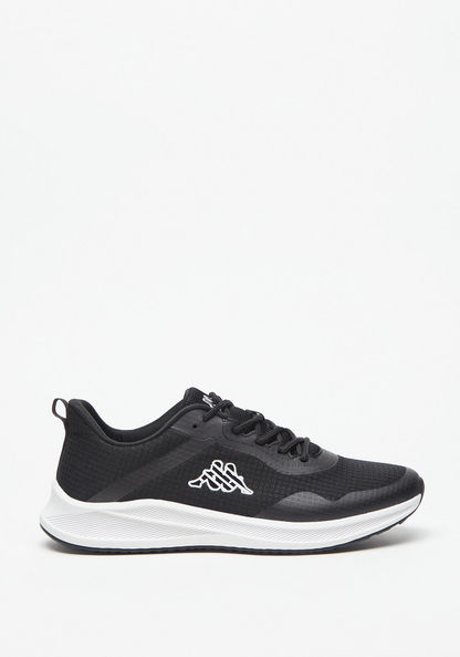 Kappa Men's Logo Print Low-Ankle Sneakers with Lace-Up Closure-Men%27s Sports Shoes-image-0