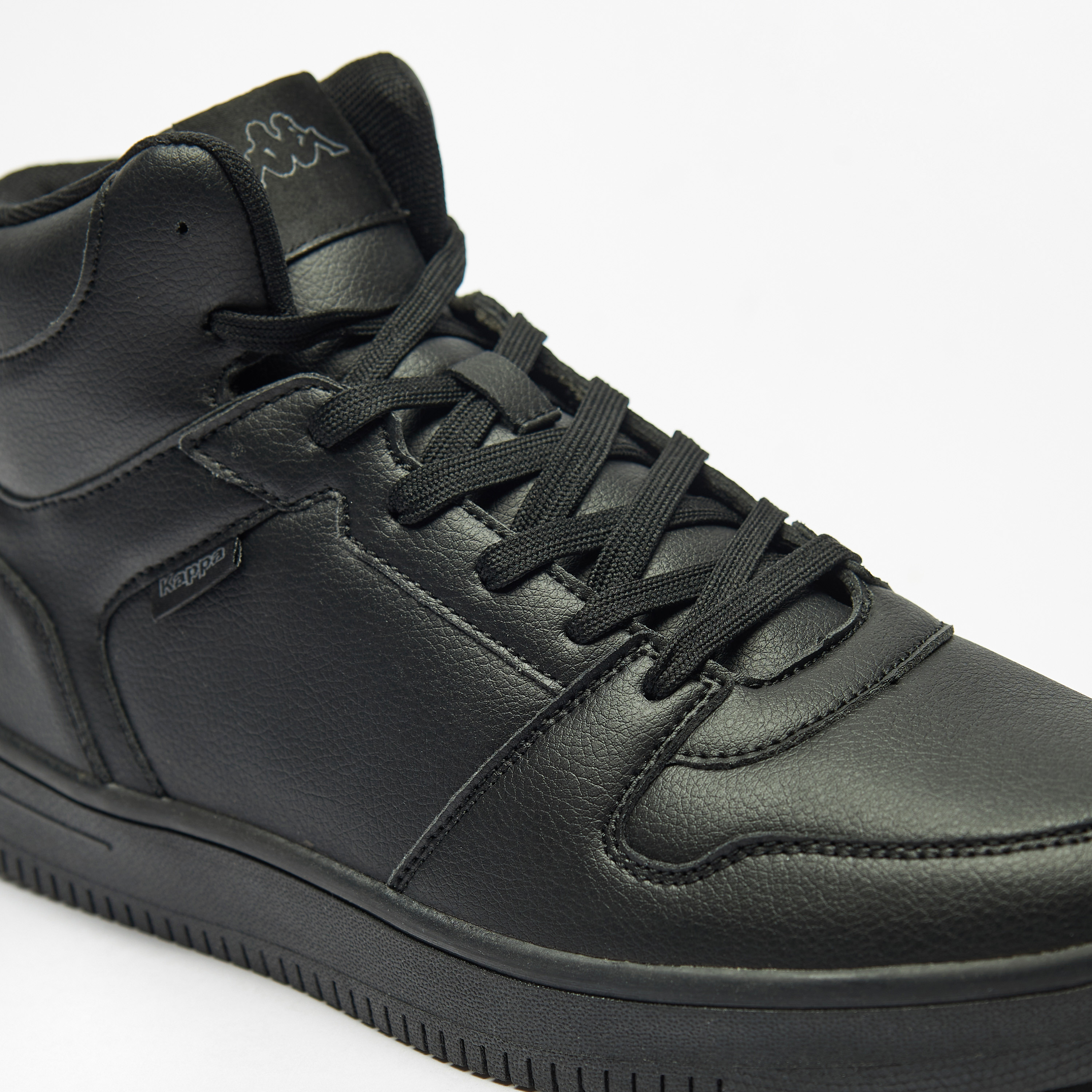 Kappa Men's Lace-Up High Top Sneakers-men-shoes-sneakers-image-4