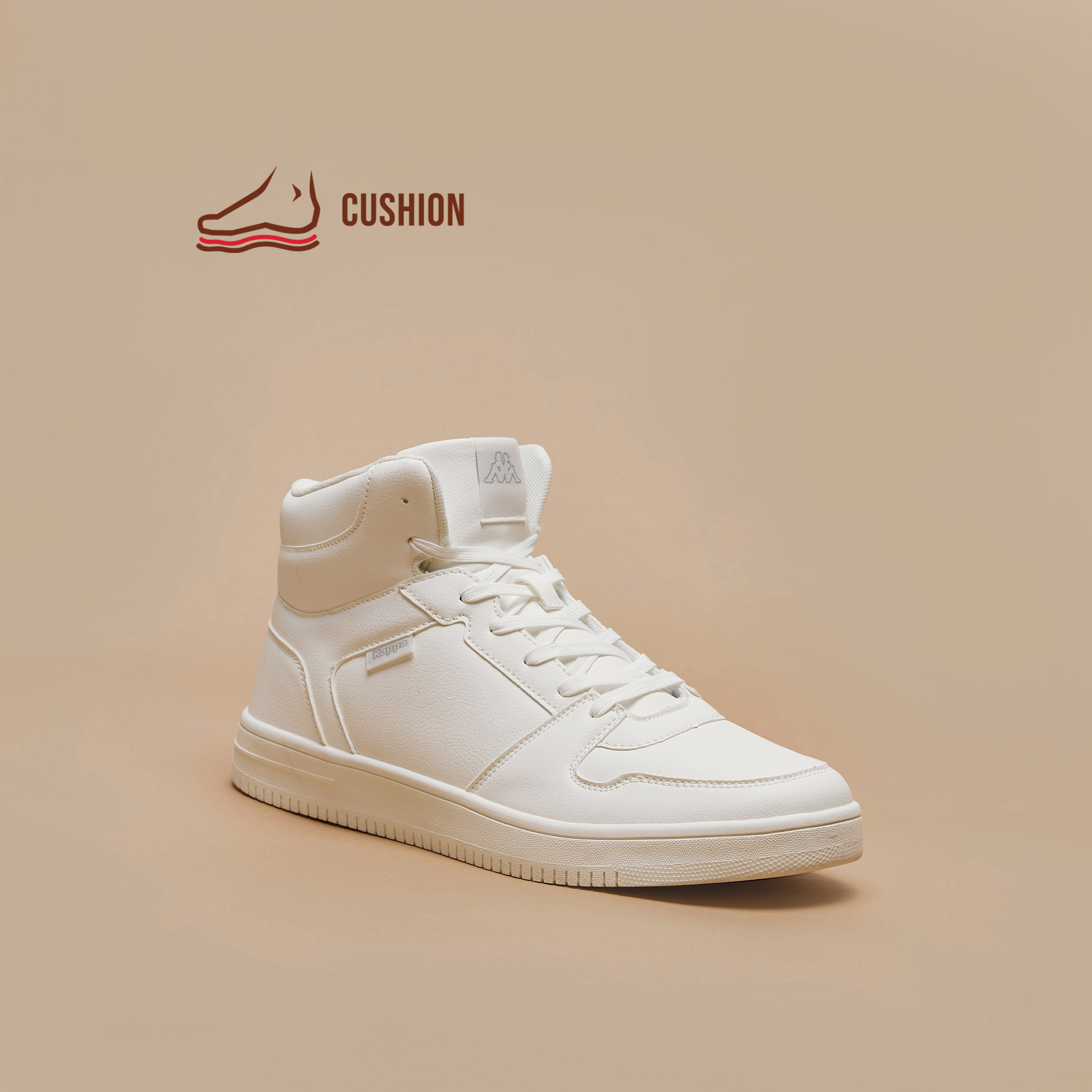 Kappa Men's Lace-Up High Top Sneakers-men-shoes-sneakers-image-1