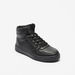 Kappa Women's Solid High-Top Sneakers with Lace-Up Closure-Women%27s Sneakers-thumbnailMobile-1