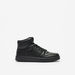 Kappa Women's Solid High-Top Sneakers with Lace-Up Closure-Women%27s Sneakers-thumbnailMobile-3