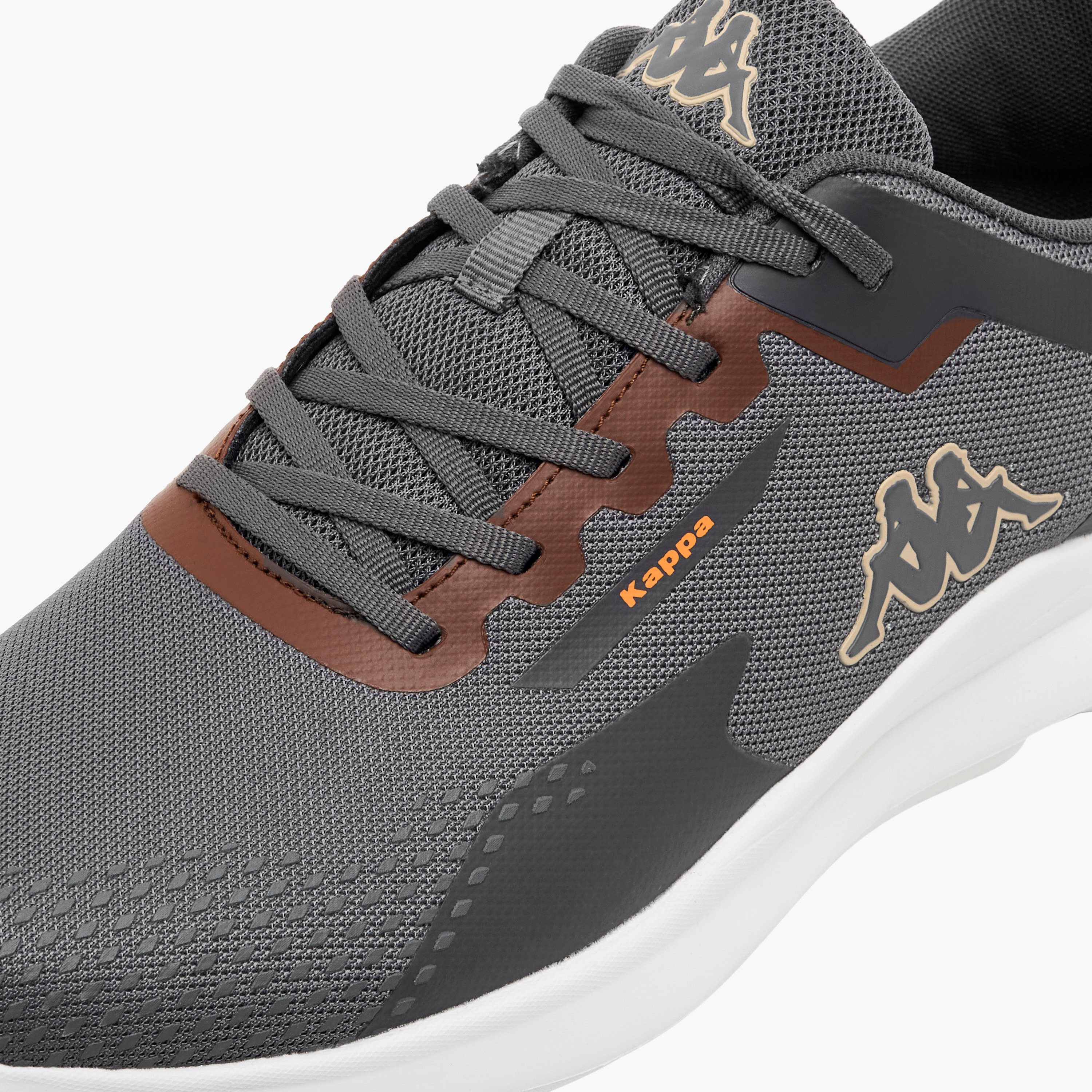 Kappa Men Logo Print Lace-Up Sports Shoes-men-shoes-sports-image-4