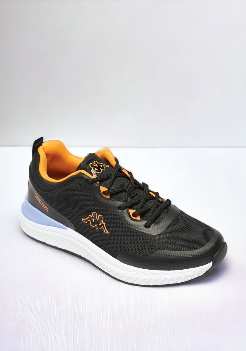 Kappa Men's Lace-Up Sports Shoes with Memory Foam-Men%27s Sneakers-image-1