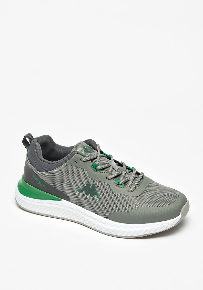 Kappa Men's Lace-Up Sports Shoes with Memory Foam-Men%27s Sneakers-image-1