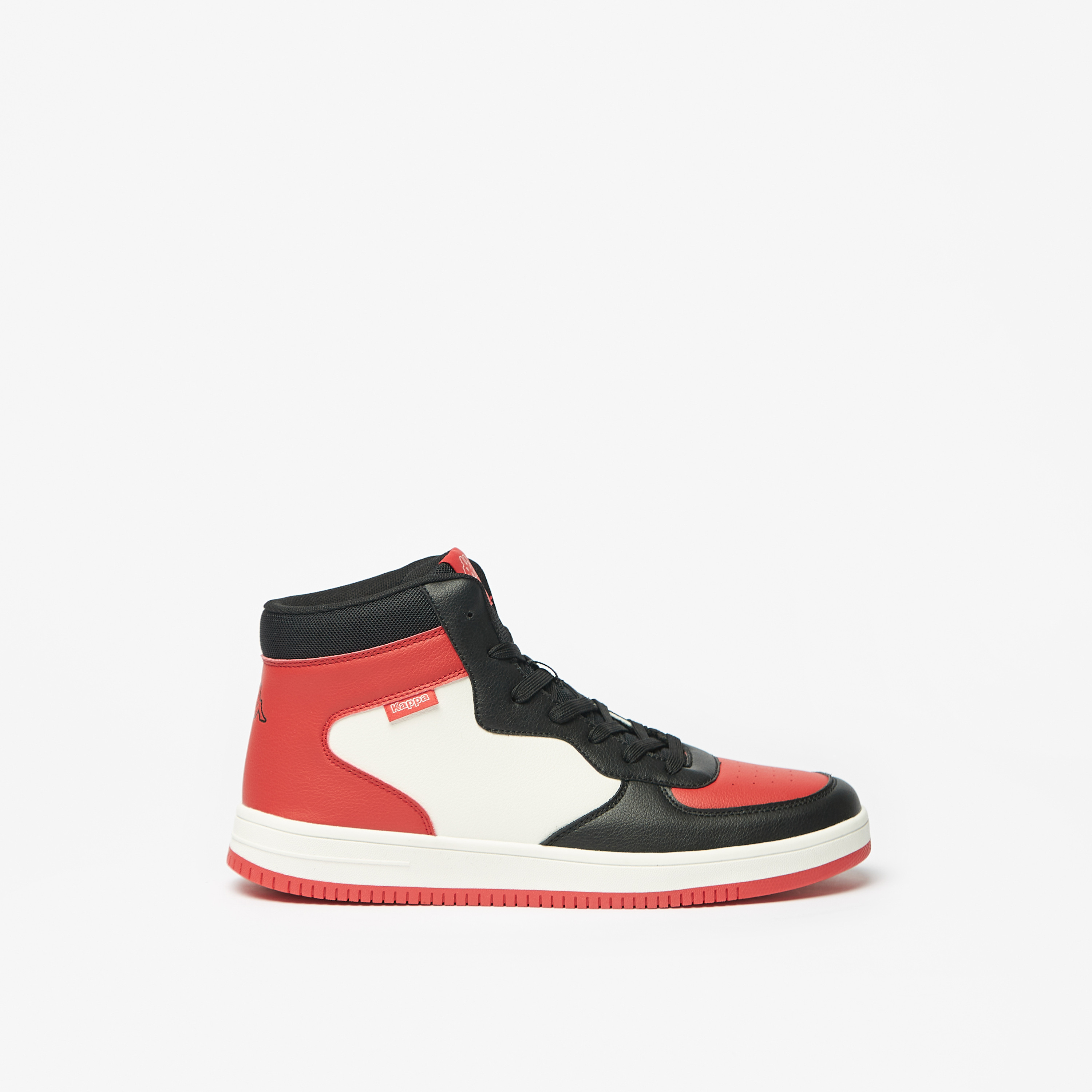 حذاء سنيكرز بقصة مرتفعة وبرباط إغلاق للرجال من كابا-men-shoes-sneakers-image-4