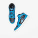 Kappa Men's Logo Print High Cut Sneakers with Lace-Up Closure-Men%27s Sneakers-thumbnailMobile-1