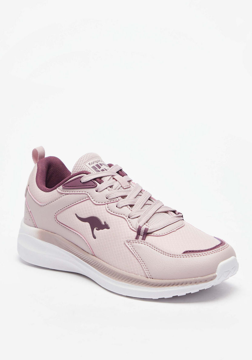 KangaROOS Women's Lace-Up Sports Shoes with Memory Foam-Women%27s Sports Shoes-image-0
