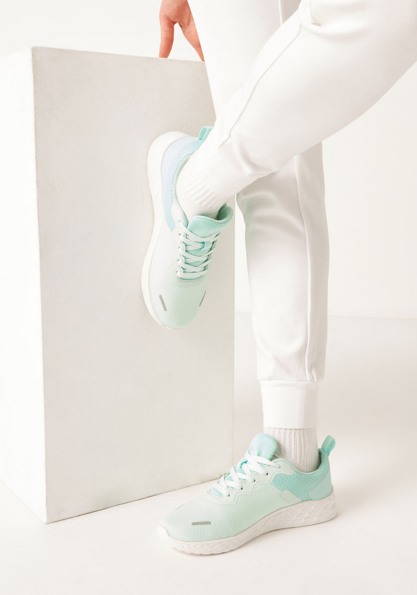 Kappa Women's Colourblock Lace-Up Sports Shoes -Women%27s Sports Shoes-image-1