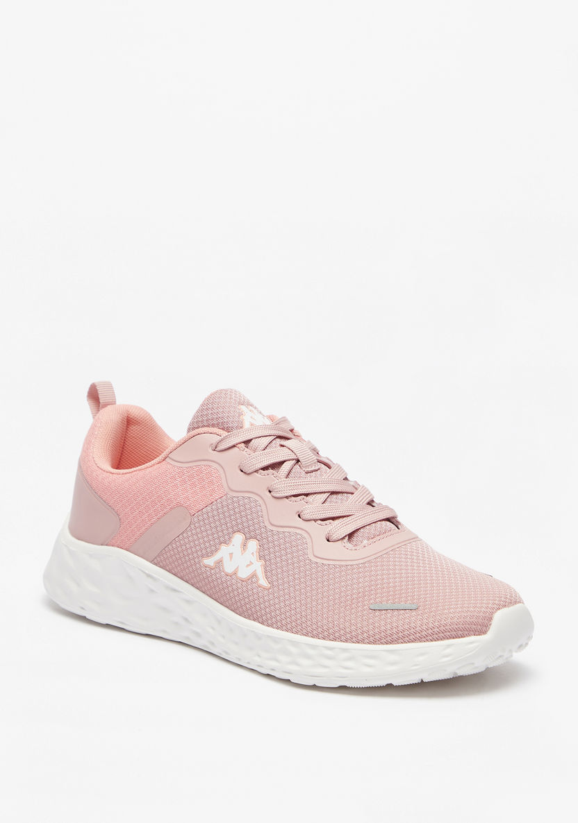 Kappa Women's Colourblock Lace-Up Sports Shoes with Memory Foam-Women%27s Sports Shoes-image-0