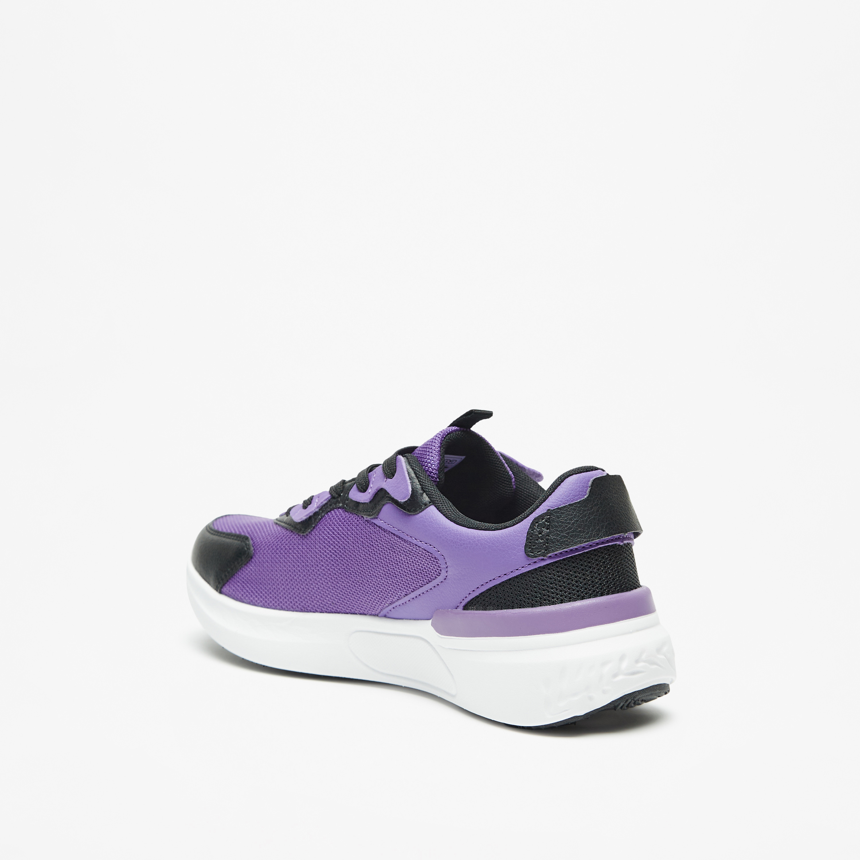 Kappa Women's Textured Lace-Up Walking Shoes-sports-women-shoes-image-2